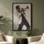 Art mural encadré sur toile - Portrait de musicien de style trompette jazz - 16 po x 24 po, 24 po x 36 po-129684867-129684868