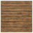 Distressed Brown Wood End Table with Shelf-1621096496