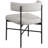 Klaidi Linen Textured Fabric Dining Chair-88545602-121416281
