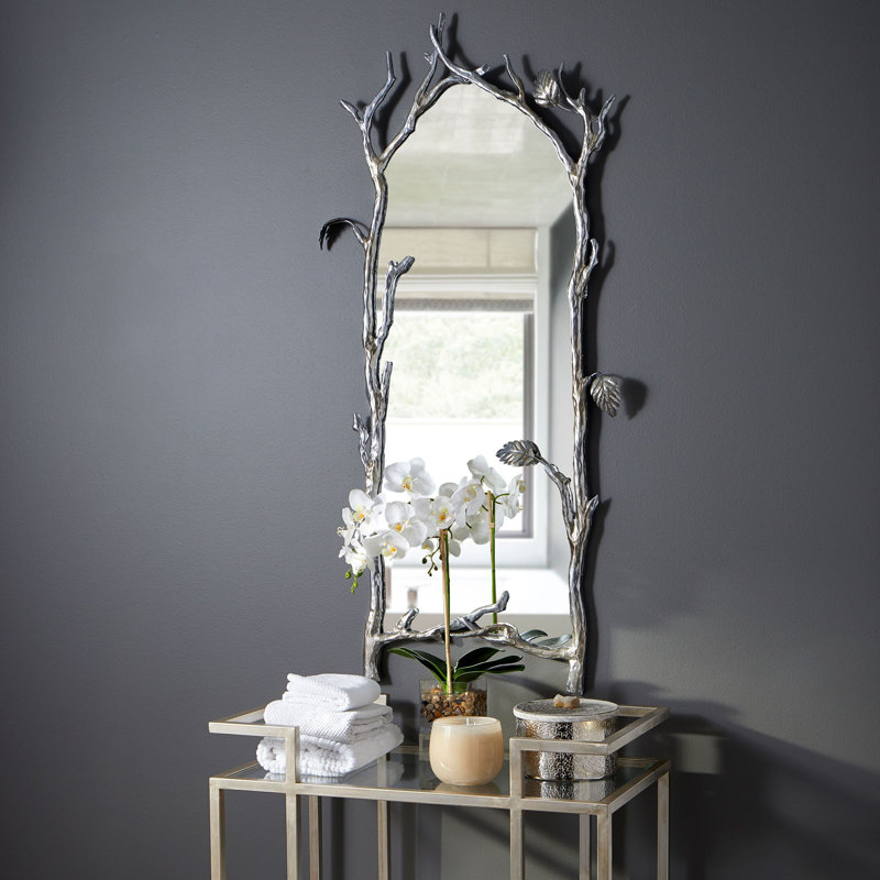 Siren Flat Metal Wall Mirror