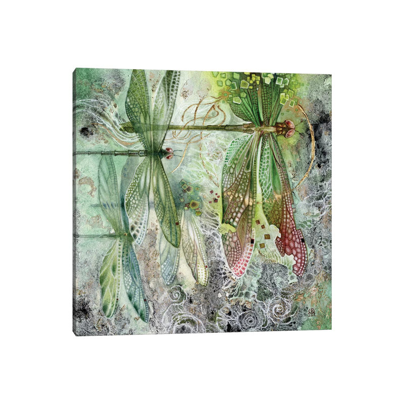 Flow by Stephanie Law - Wrapped Canvas Painting, Wrapped Canvas, 45.72 cm H x 45.72 cm W x 3.175 cm D