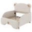 Canapé-lit simple tapissier extensible de taille XL