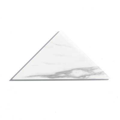 Carreau de verre triangulaire 7 po x 7 po Tuscan Design