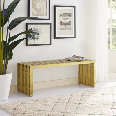 Banc en métal 