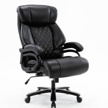 Jordon-Lee Ergonomic Heated Massage Executive Chair Inbox Zero Upholstery Color: Black