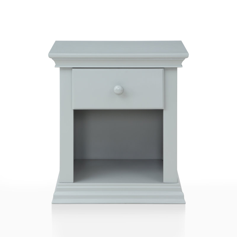 Table de chevet universelle grise