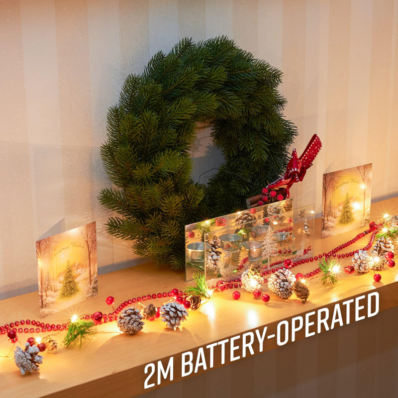 10cm Lighted Garland with Lights
