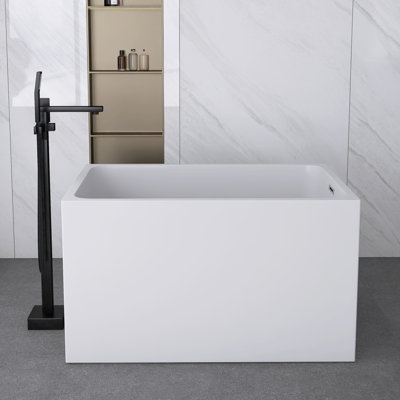 43'' x 28'' Freestanding Soaking Acrylic Bathtub
