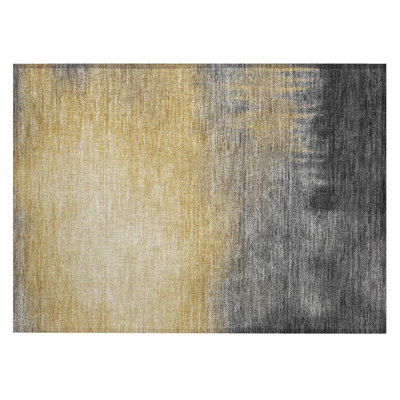 Machine Washable Indoor/Outdoor Magruder ACN2420 Abstract Rug