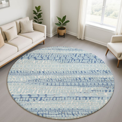 Tapis abstrait lavable à la machine Premium