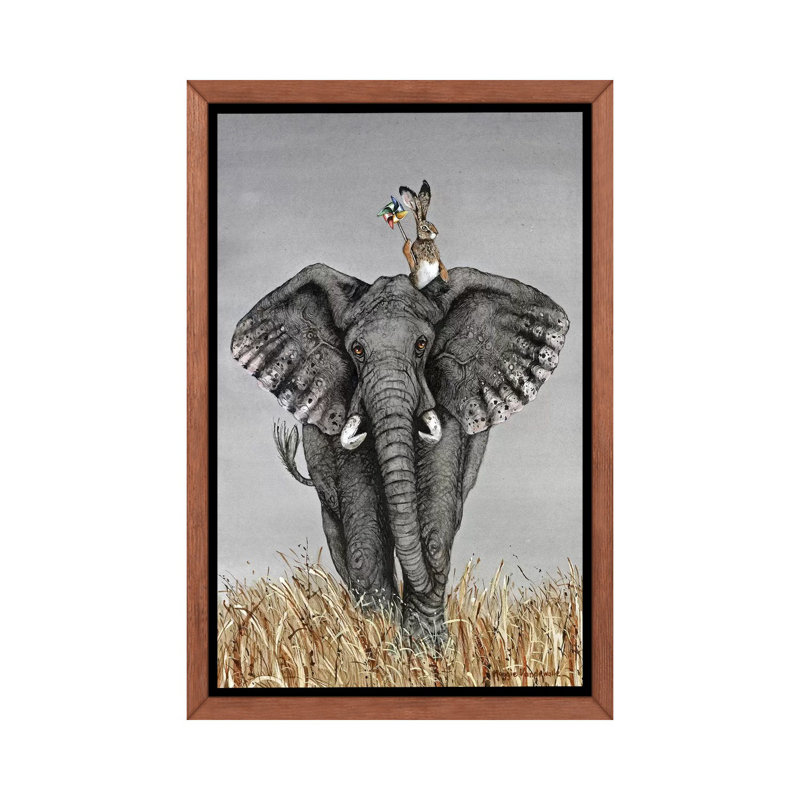«After The Parade» - reproduction, H 26 po x l 18 po x 1,5 po, Toile avec cadre en bois classique