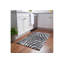 Animal Print Area Rug in White Black-1288228861