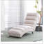 Chaise longue de massage en lin d'intérieur avec télécommande, longue chaise de massage électrique ergonomique avec 5 modes pour le bureau, le salon, la chambre à coucher-2037811193
