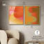 Ensemble de décorations murales modernes, impression sur acrylique encadrée rebondissant par Art Remedy, cadre doré, 24 x 30-135434748-135434754