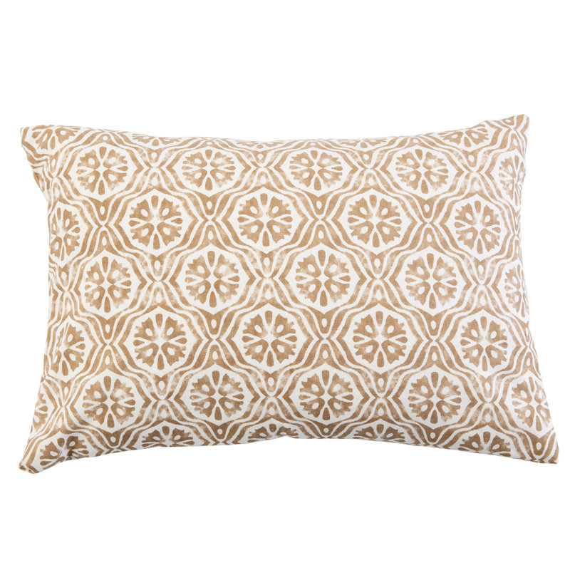 Lumbar Pillow Cover & Insert, 12" x 18", Red