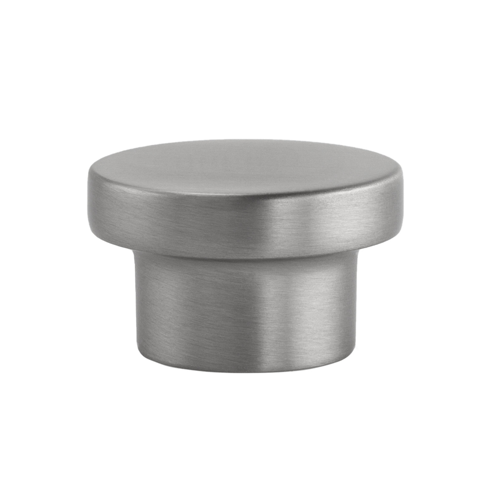 Ethan Round Cabinet Knob, Satin Nickel, 1 1/4"