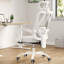 Chaise de bureau ergonomique en filet à haut dossier avec repose-pieds et appui-tête / soutien lombaire réglable - inclinaison de 135 °, capacité de 350 lb, pour le bureau à domicile / la salle d'étude / la chambre à coucher-1067269304