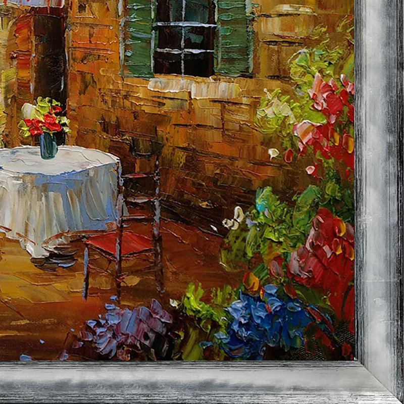Café au bord de l'océan, Cadre flottant Piccino Luminoso