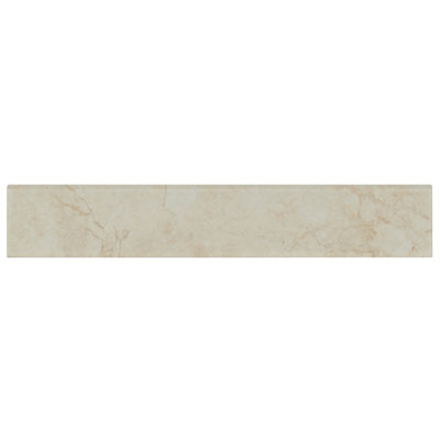 Carreau de faïence en porcelaine mat 3 po x 18 po Aphelia