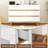 White Dresser For Bedroom With 6 Drawers, 47.2 Inch White High-Gloss Chest Of Drawers For Living Room