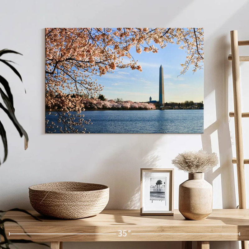 Lilie Cherry Trees In Washington, 16" H x 24" W