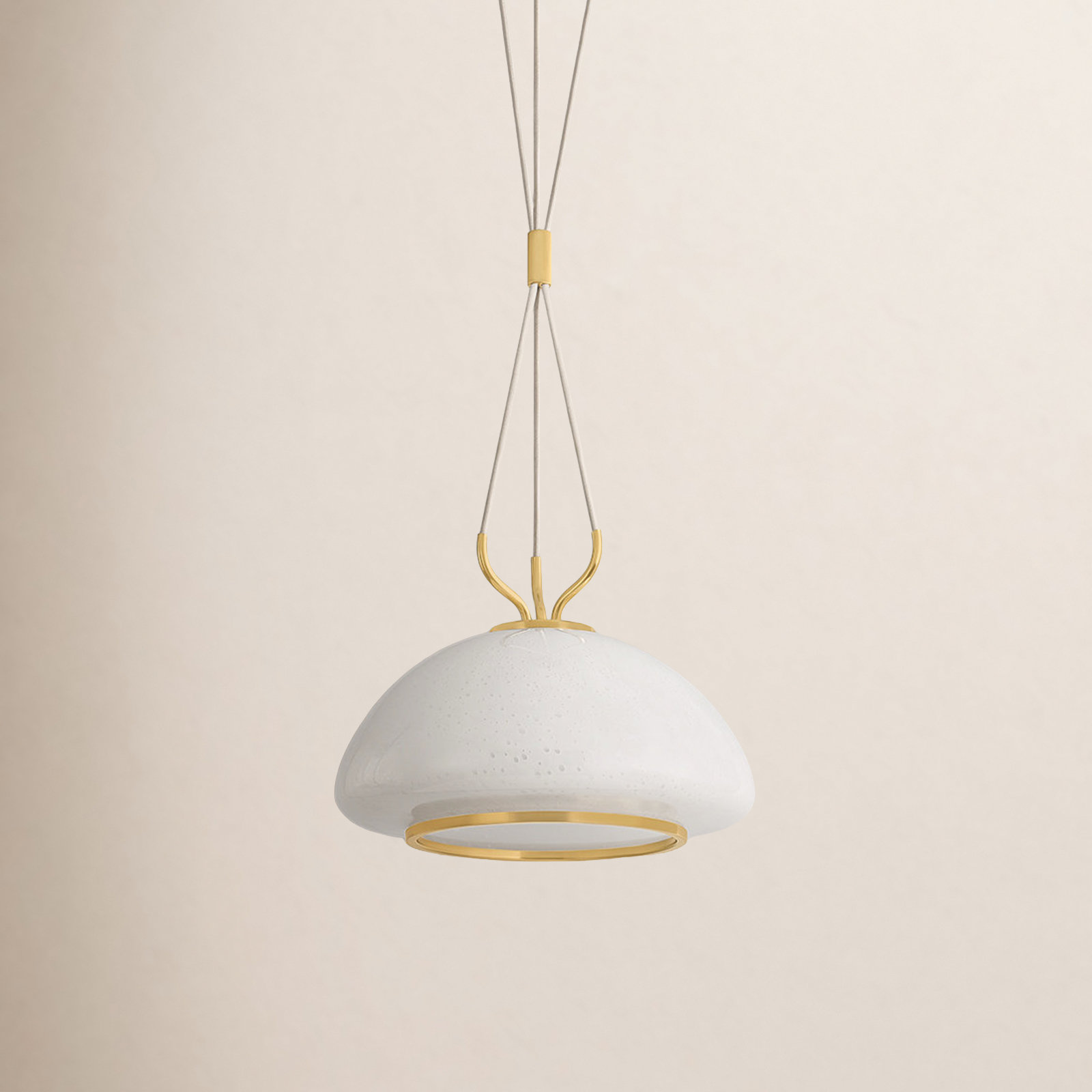 Hudson Valley Lighting Baudette Single Light Pendant, 10.5" H x 14.25" W x 14.25" D