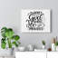 God Guides He Provides - Wrapped Canvas Print-1420234929