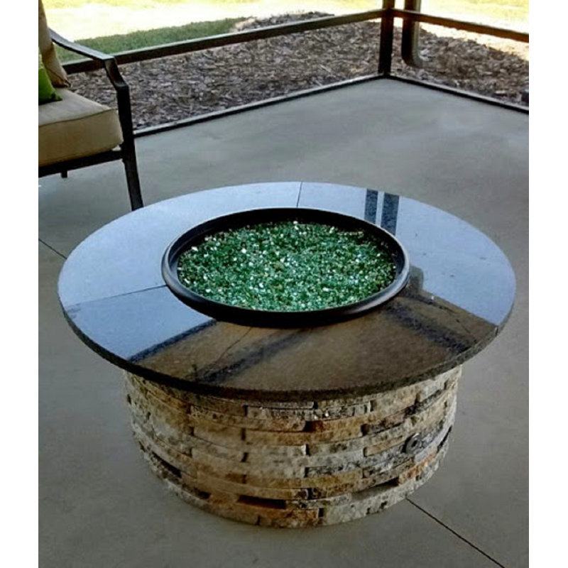 Verre de foyer, Vert