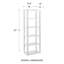 Carson 66" H x 23" W x 13" D Shelving Unit-87470442