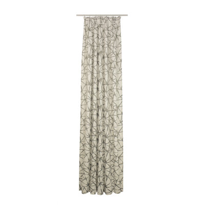 Lovitz Pinch Pleat Room Darkening Single Curtain