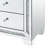 Ahmeer 2 - Drawer Mirrored Nightstand
