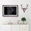 Enchanting Black Stallion Horse - Picture Frame Painting Print-55539743-55539742
