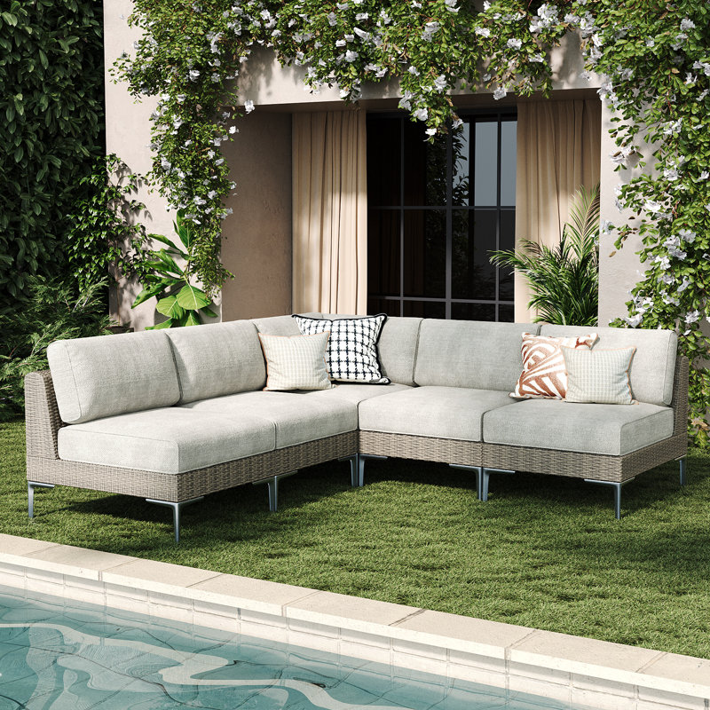 Sectional Seating Group, Beige