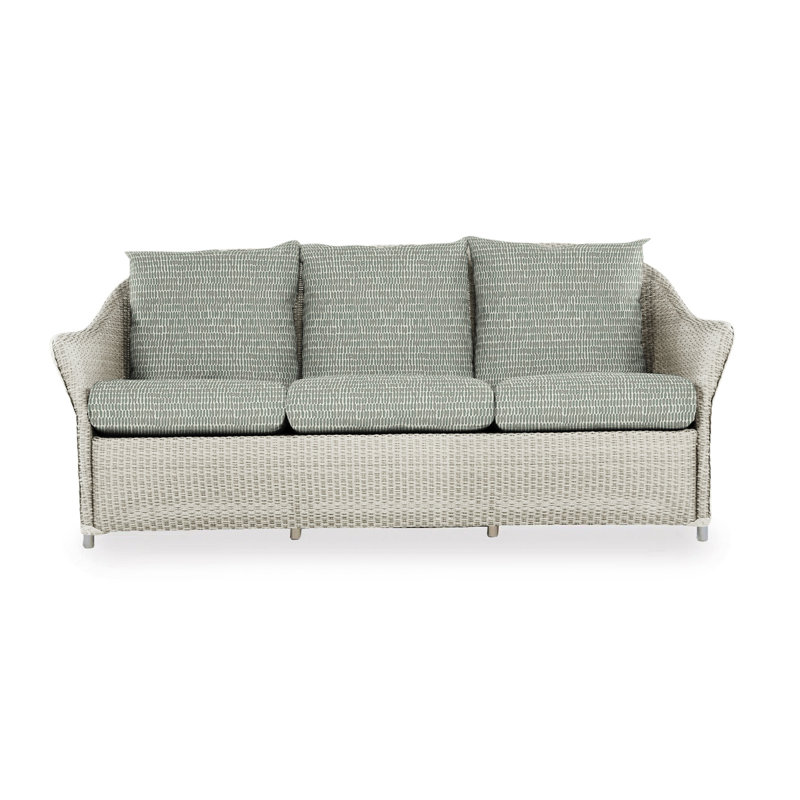 Weekend Retreat Outdoor 3 - Seat Patio Sofa, Linen, Demo Oatmeal