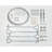 Palram - Canopia Nature Series Anchoring Kit for Canopia Greenhouses