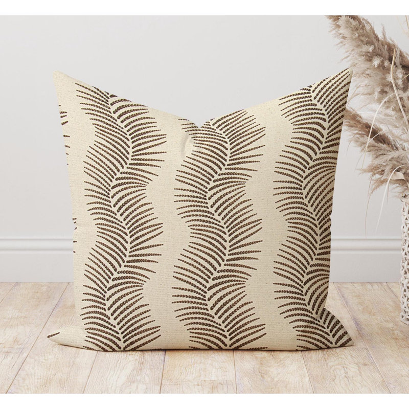 Housse de coussin Chestnut, Carré 15 po