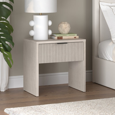 Atas 23.63 cm W Bedside Table