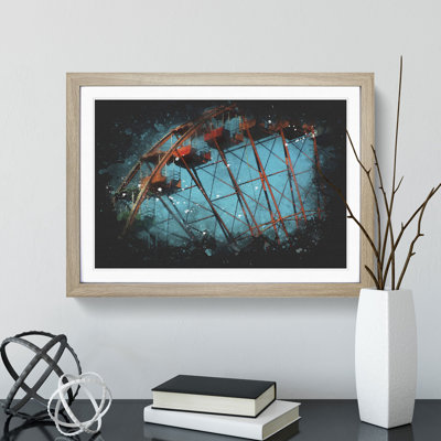Ferris Wheel Vol.2 - Picture Frame Graphic Art