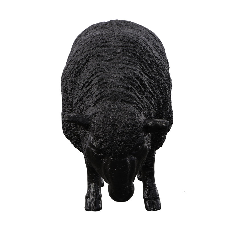 Sheep Sculpture Gel Coat, Black
