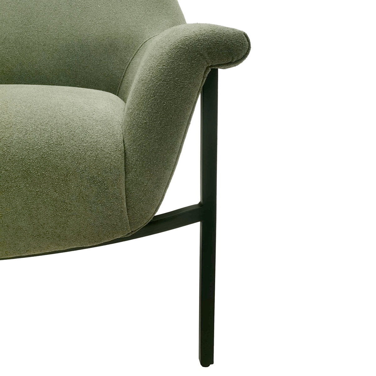 Starnisha Accent Chair, Green Polyester