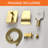 1 Handle Bathroom Waterfall Faucet with Diverter-94481057