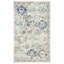 Tapis oriental ivoire / turquoise Felty-637719242