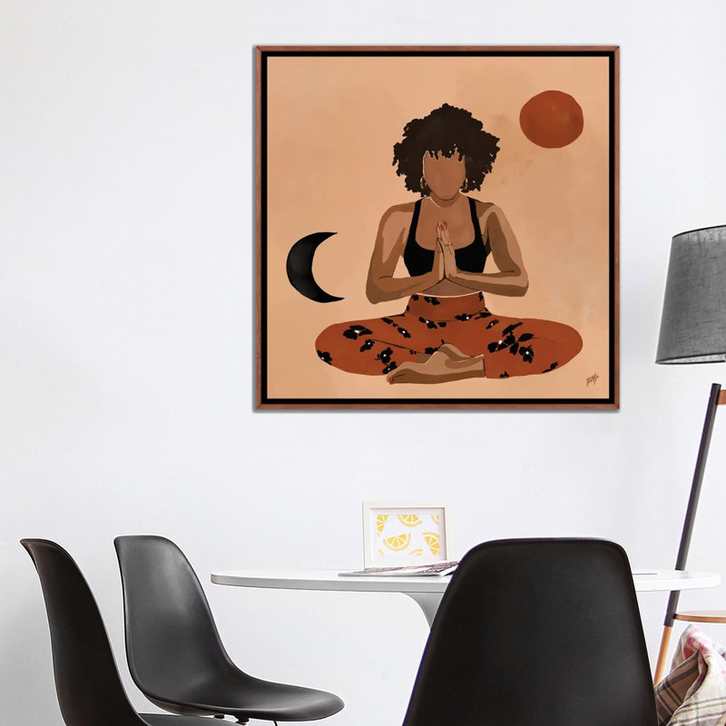 « Harmony » par Bria Nicole-impression d’art graphique, Pas de tapis, H 37 po x l 37 po x P 1,5 po, Toile tendue