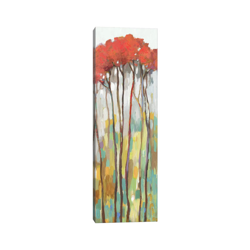 Standing Tall I by Allison Pearce - Panoramic Painting on Canvas, 121.92 cm H x 40.64 cm W x 1.91 cm D, Wrapped Canvas