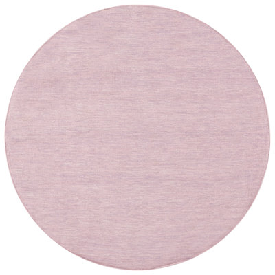 Truckee Handtufted Recycled Cotton & Viscose Rug in Pink