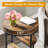 Leighann Round Wood End Table-1807419033