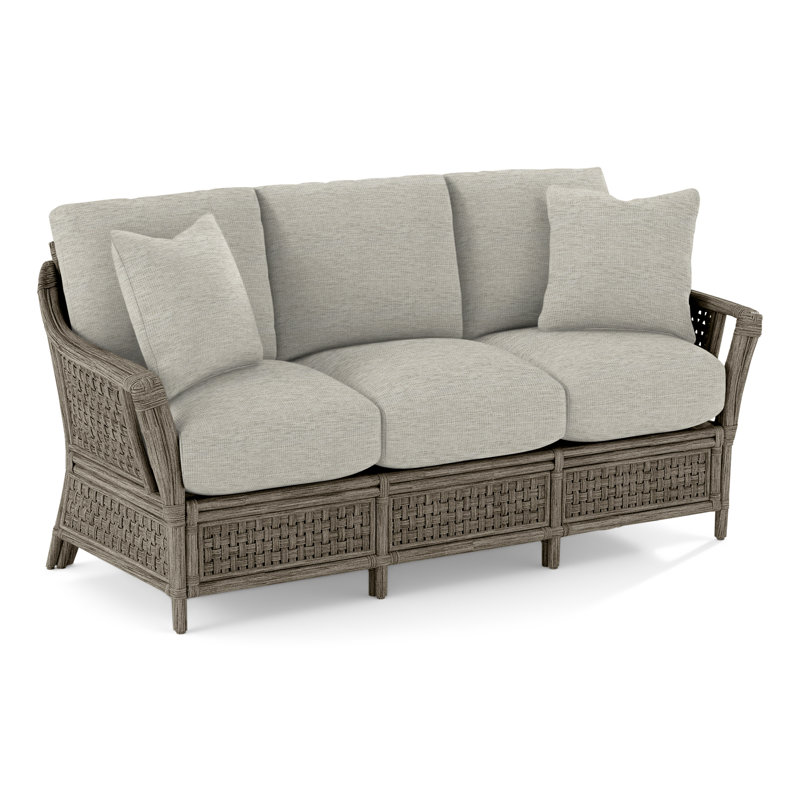 Boca Sofa, Stone Hearth, Frond Blue
