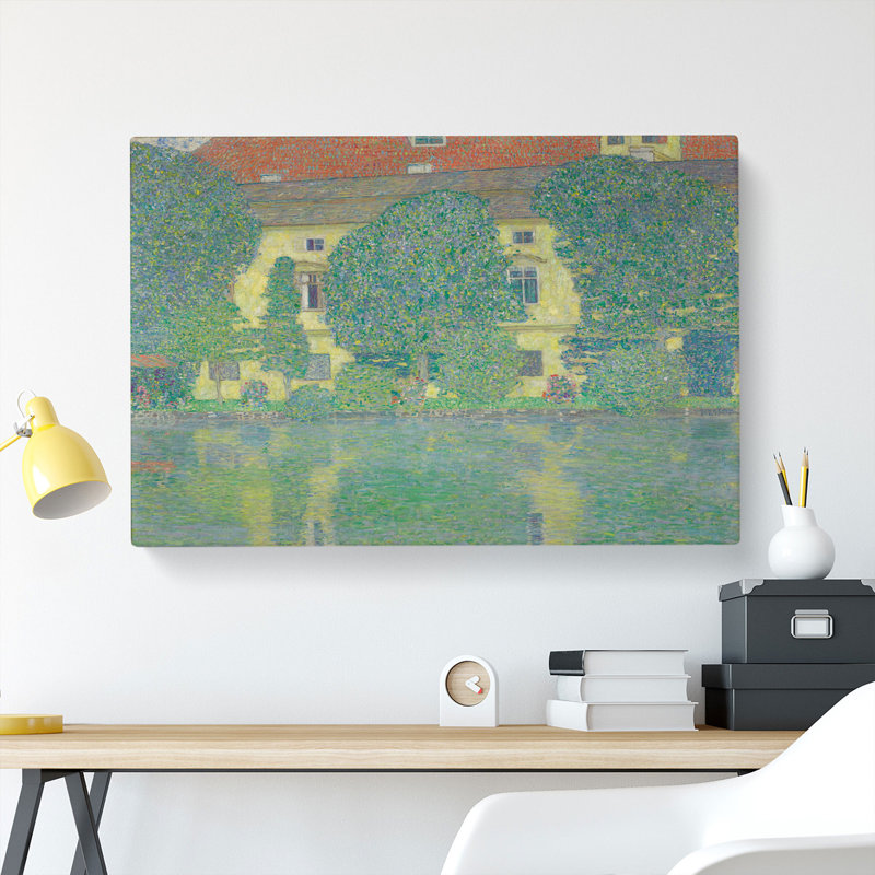 Attersee III by Gustav Klimt - Wrapped Canvas Painting, 35cm H x 50cm W x 3cm D