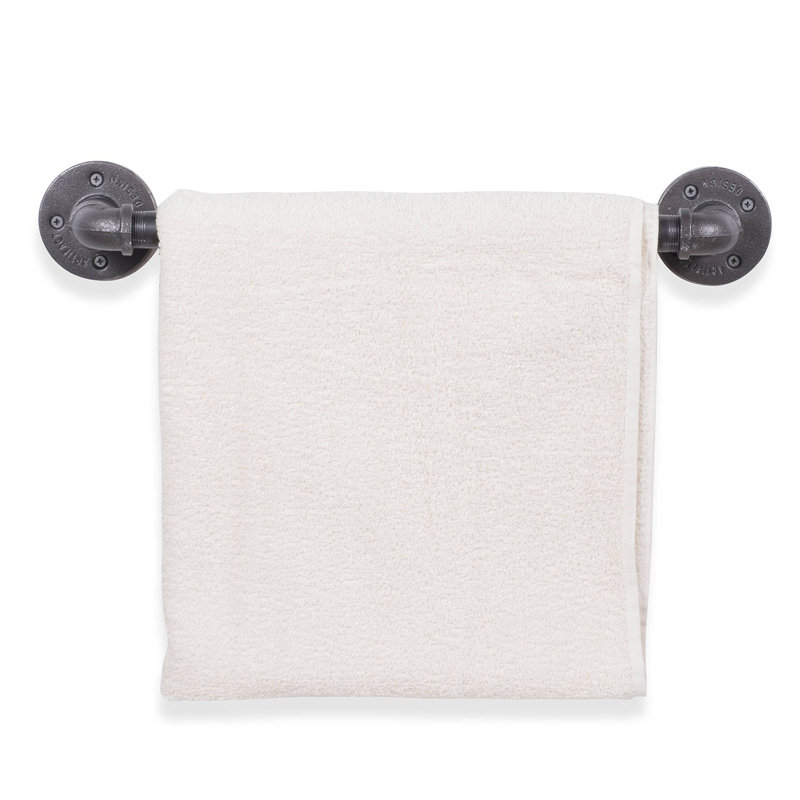 Durable Metal Pipe Hook, 18.5 x 2.8 x 2.8 Inches | 100% Metal Construction | Wall-Mountable Design for Industrial Spaces | Perfect for Organizing & Displaying Items in Style