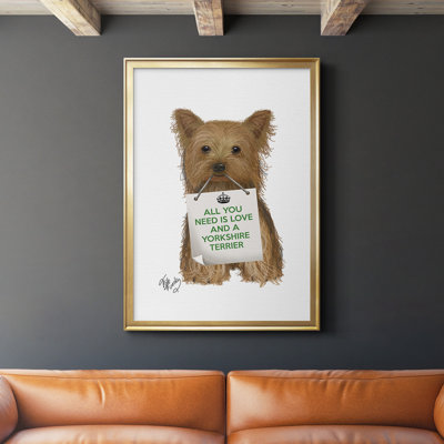 Love And Yorkshire Terrier " Love And Yorkshire Terrier "
